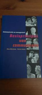 Basisprincipes van communicatie, Klaas Wiertzema, Ophalen of Verzenden, Zo goed als nieuw, Maatschappijleer