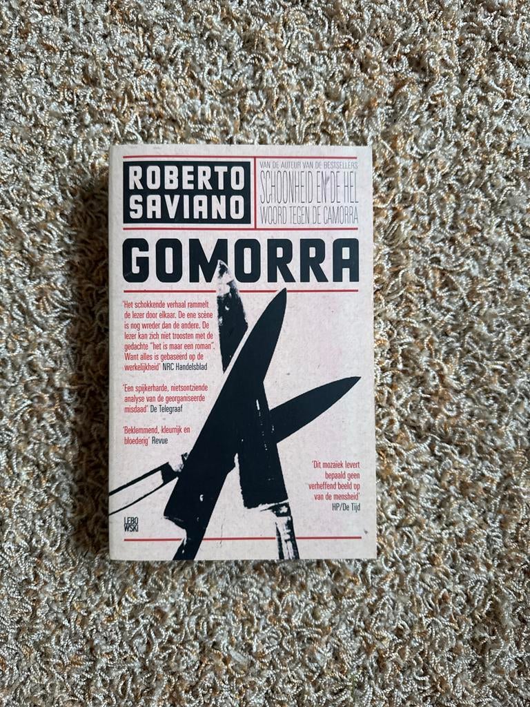 Gomorra - Roberto Saviano, Boeken, Ophalen of Verzenden, Gelezen, Nederland