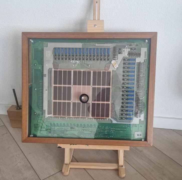 Elektronica / Ingelijste Print / Circuit board firma Ampex, Antiek en Kunst, Antiek | Gereedschap en Instrumenten, Verzenden