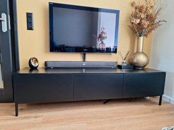 Zwart tv meubel 180