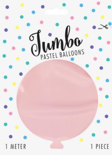 Jumbo Ballon - Roze - 1mtr beschikbaar voor biedingen