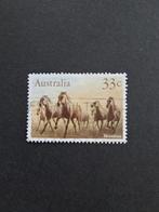 Australië 1986 paarden, Postzegels en Munten, Postzegels | Oceanië, Ophalen of Verzenden, Gestempeld