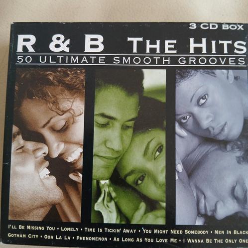 CDx3 R&B The Hits - 50 Ultimate Smooth Grooves, Cd's en Dvd's, Cd's | R&B en Soul, Gebruikt, Ophalen of Verzenden