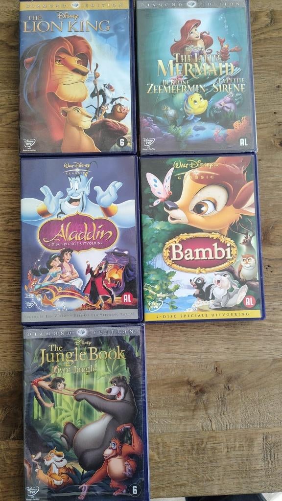 Disney DVD, Ophalen, Tekenfilm, Zo goed als nieuw, Alle leeftijden