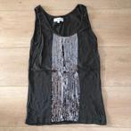 Glitter topje zilver grijs S’NOB – S, Kleding | Dames, S'NOB, Ophalen of Verzenden, Zo goed als nieuw, Grijs