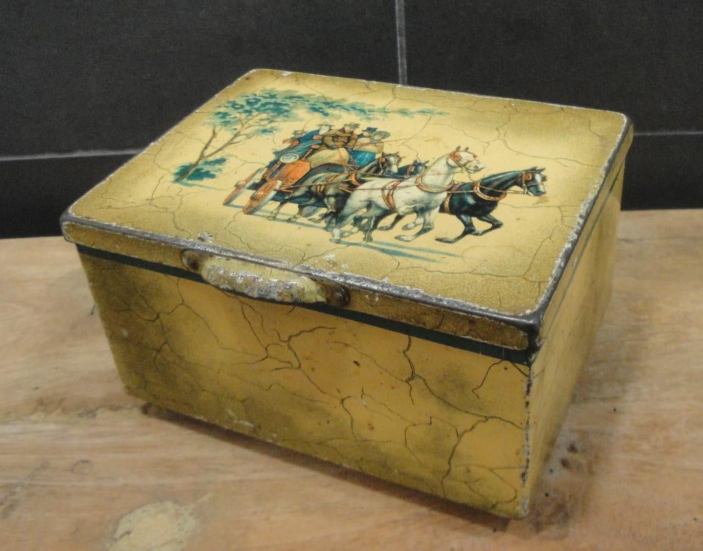 LEUK OUD BROCANT "DOUWE EGBERTS" THEEBLIK, Ophalen of Verzenden, Gebruikt, Thee, Douwe Egberts