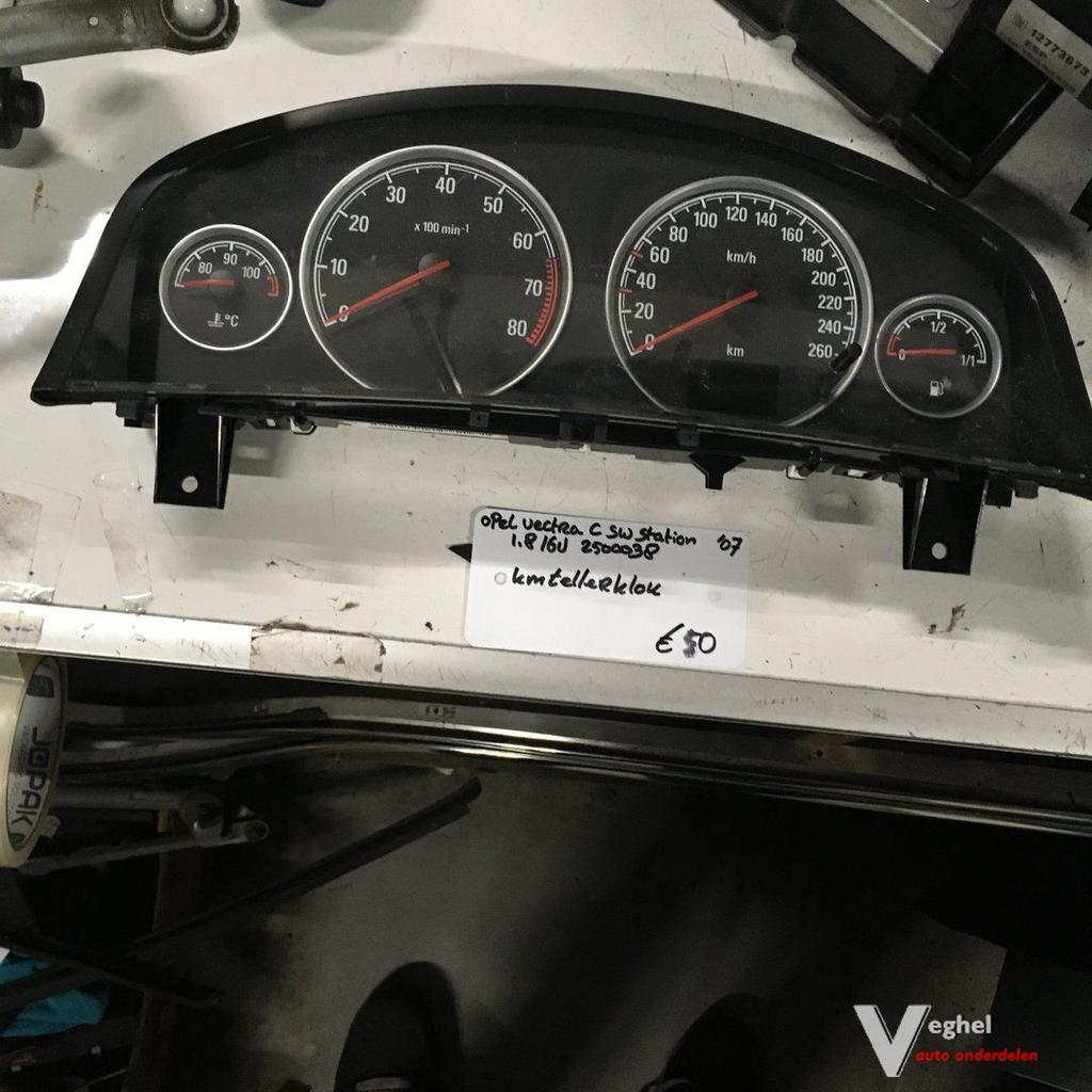 Opel Vectra C 1.8 16v station 2007 Wagennr 2500038  Km Telle