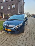 Opel Zafira 1.4T 2016 Blauw 7-persoons, Auto's, Stof, 1250 kg, 4 cilinders, 7 stoelen
