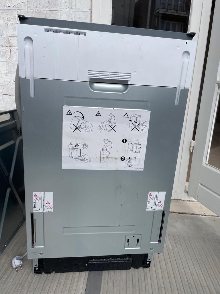 Inbouw vaatwasser 50cm breed, Witgoed en Apparatuur, Vaatwasmachines, Ophalen, Gebruikt, Minder dan 85 cm, Inbouw