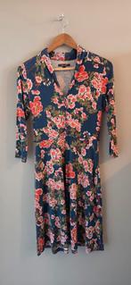 King Louie jurk maat M - Bloemenprint, Maat 38/40 (M), Blauw, Ophalen of Verzenden, King Louie