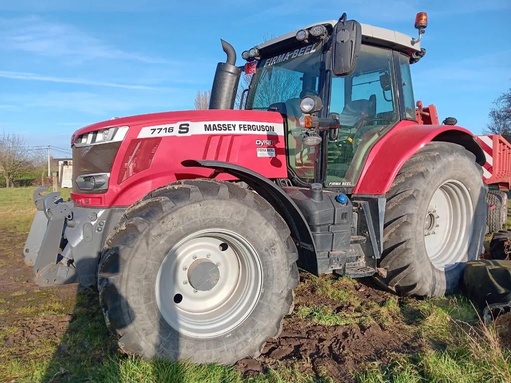 Massey Ferguson 7716S (bj 2018), Zakelijke goederen, Gebruikt, Massey Ferguson, Tot 2500