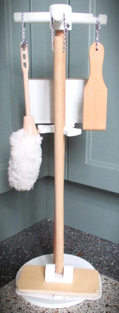 Schoonmaakset Hout~New Classic Toys~7 delig Speel, Ophalen, Gebruikt, Overige typen