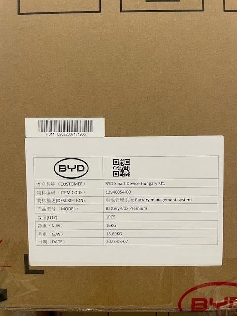BYD 15x Battery-Box Premium BMS / Battery Management System, Hobby en Vrije tijd, Elektronica-componenten, Ophalen of Verzenden