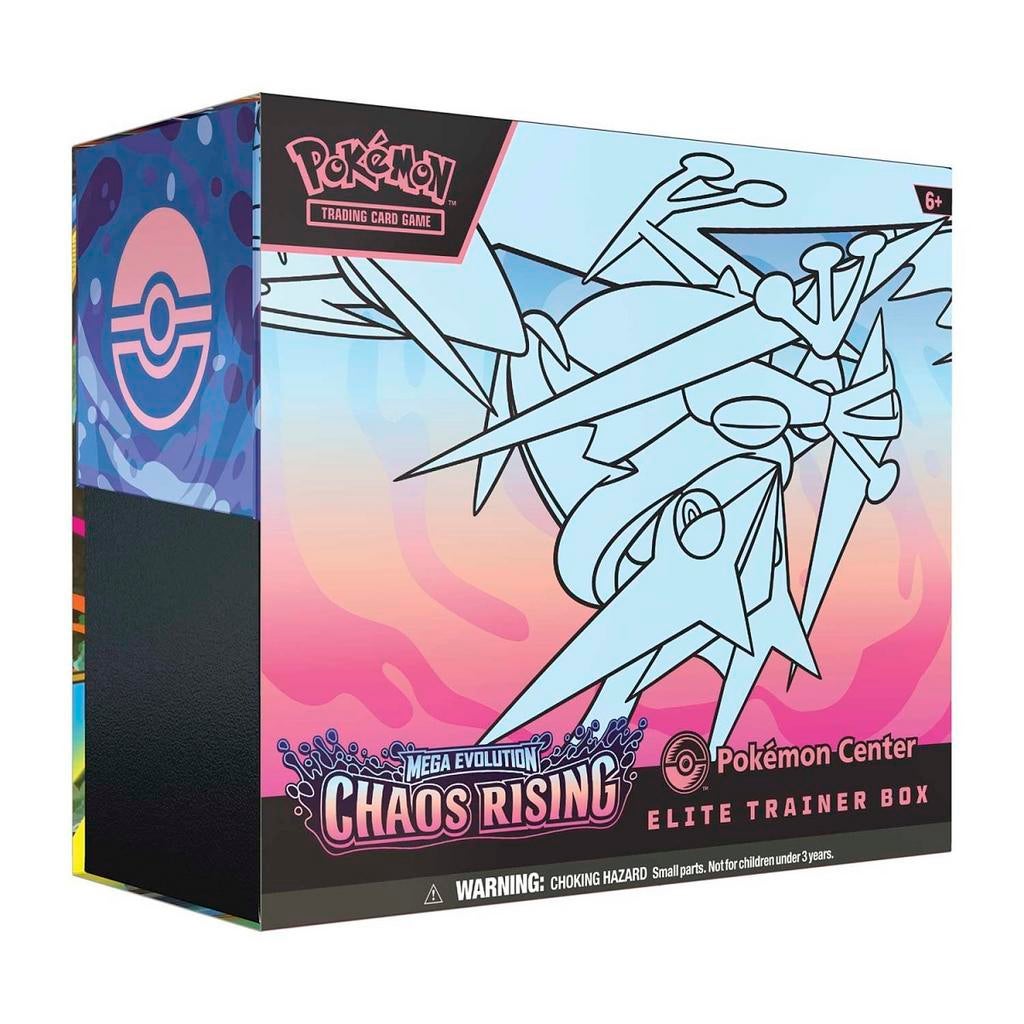PRE-ORDER Pokemon center - Chaos Rising Elite trainer box, Hobby en Vrije tijd, Verzamelkaartspellen | Pokémon, Ophalen of Verzenden