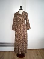 NIEUW __ maxi jurk van YAS mt. M__  in dierprint, Maat 38/40 (M), Bruin, Nieuw, Ophalen of Verzenden