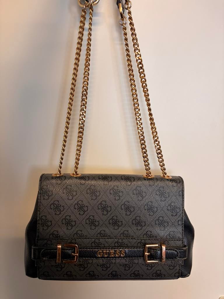 Guees shoulder bag, Ophalen of Verzenden, Zo goed als nieuw, Schoudertasje