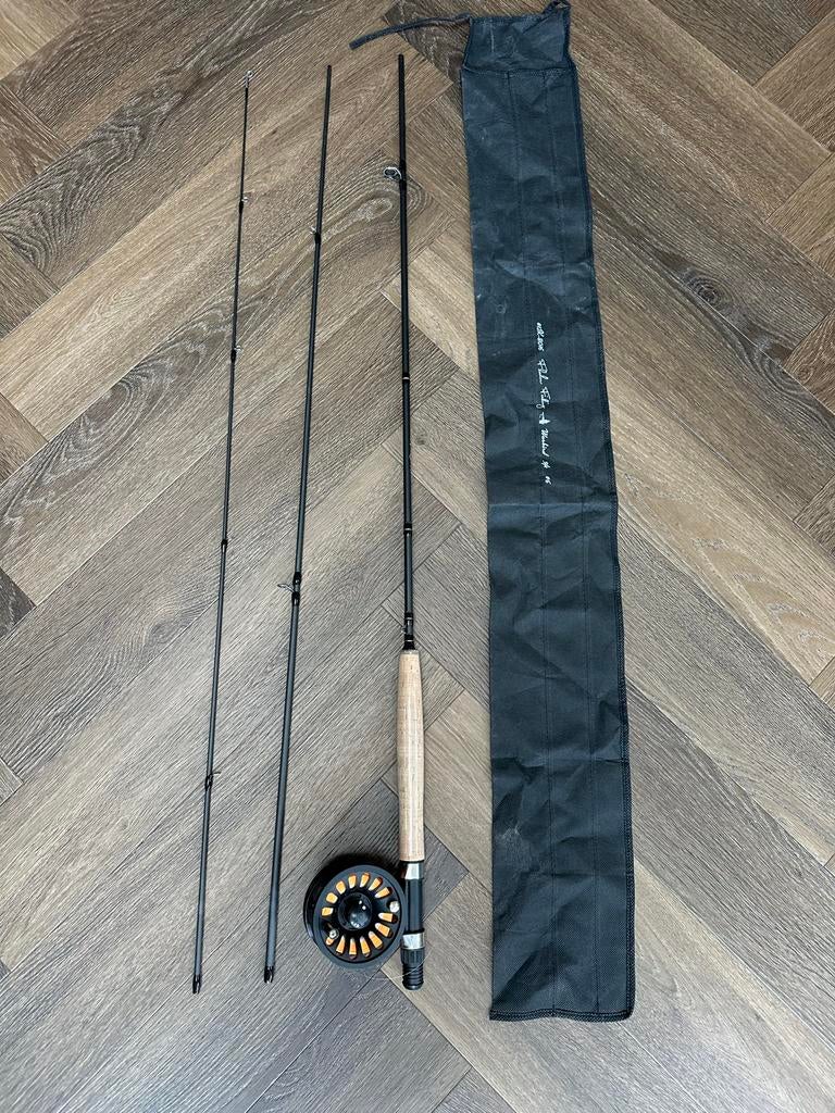 Fladen Fishing Werphengel en Molen Combo - 270 cm / Klasse 6, Ophalen of Verzenden, Nieuw, Complete hengel