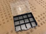 Zwart Vakjesbakje (12 x 16 cm), Ophalen of Verzenden, Zo goed als nieuw, Materiaal