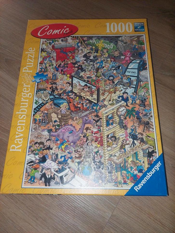 Ravensburger Comic Legpuzzel 1000 stukjes, Hobby en Vrije tijd, Denksport en Puzzels, Gebruikt, Legpuzzel, 500 t/m 1500 stukjes