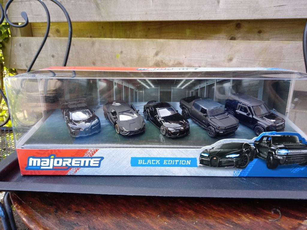 Black Edition set Majorette, Ophalen, Nieuw, Auto