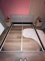 Bed ombouw 180cm, Huis en Inrichting, Slaapkamer | Bedden, Ophalen, Tweepersoons, 180 cm, Grijs
