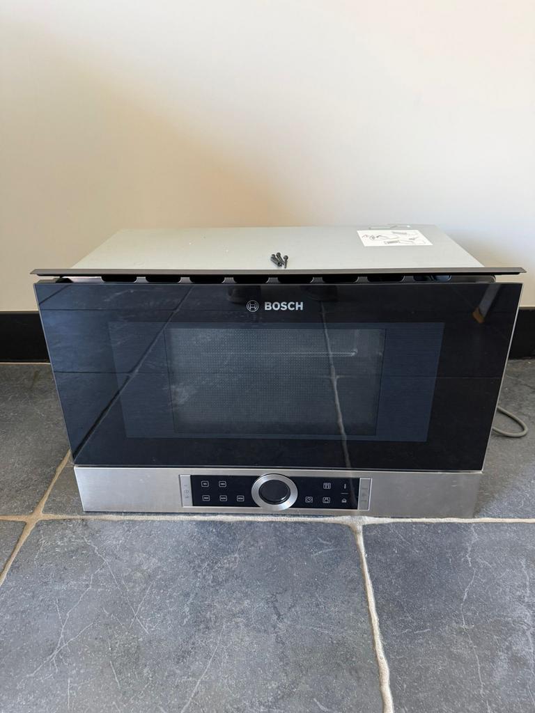 Bosch combi oven magnetron, Witgoed en Apparatuur, Magnetrons, Ophalen, Combimagnetron, Gebruikt, 60 cm of meer