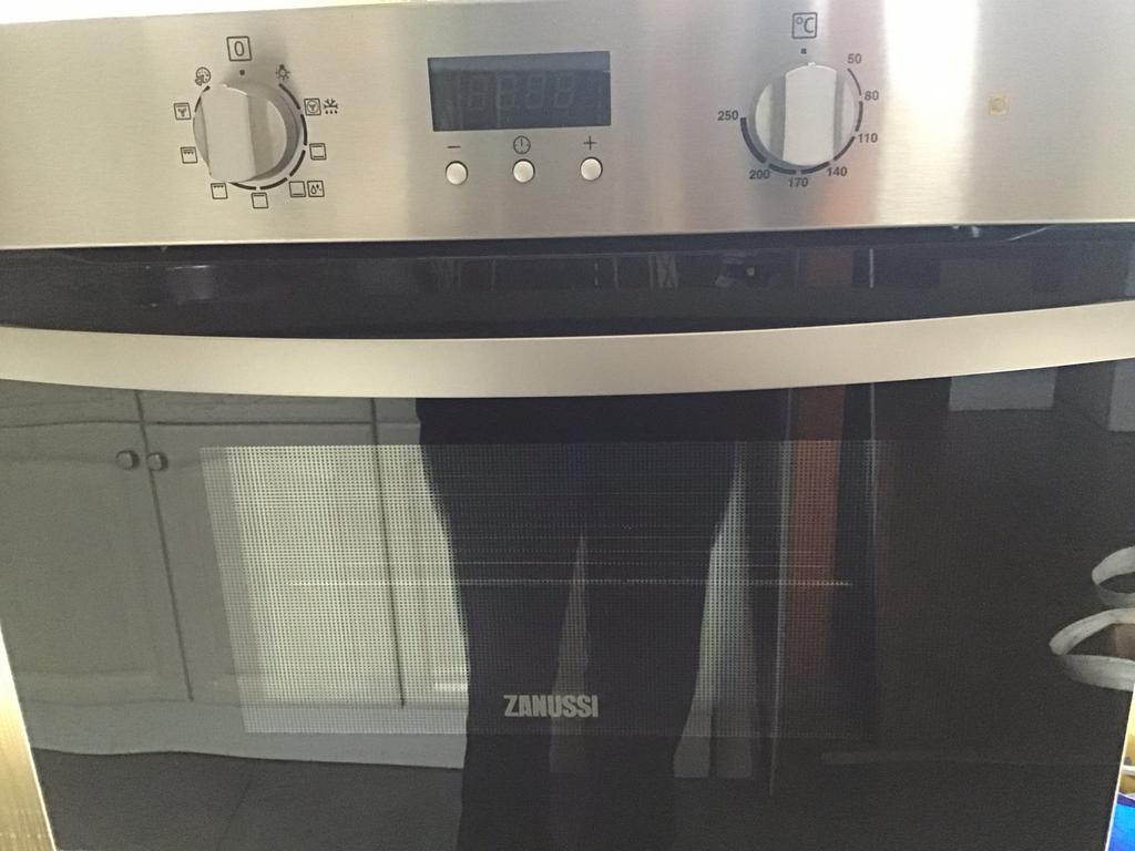 Zanussi bakovens inbouw, Ophalen, Zo goed als nieuw, 45 tot 60 cm