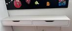 IKEA EKBY ALEX plank met lades - Wit, Ophalen, Gebruikt, 100 tot 150 cm, 1 of 2 laden