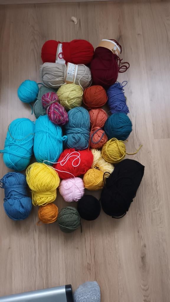 Parij brei of haak garen, Ophalen, Breien of Haken, Wol of Garen