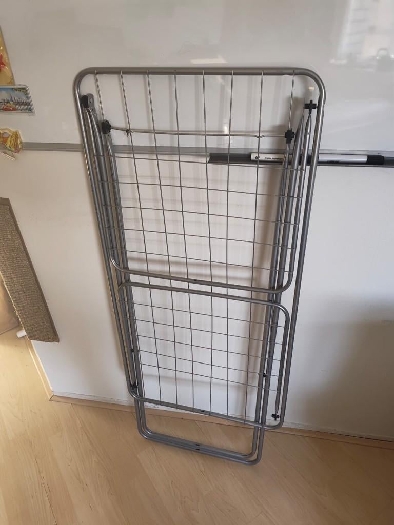 Droogrek / wasrek metaal inklapbaar, Tuin en Terras, Droogmolens en Wasrekken, Ophalen, Zo goed als nieuw, Wasrek