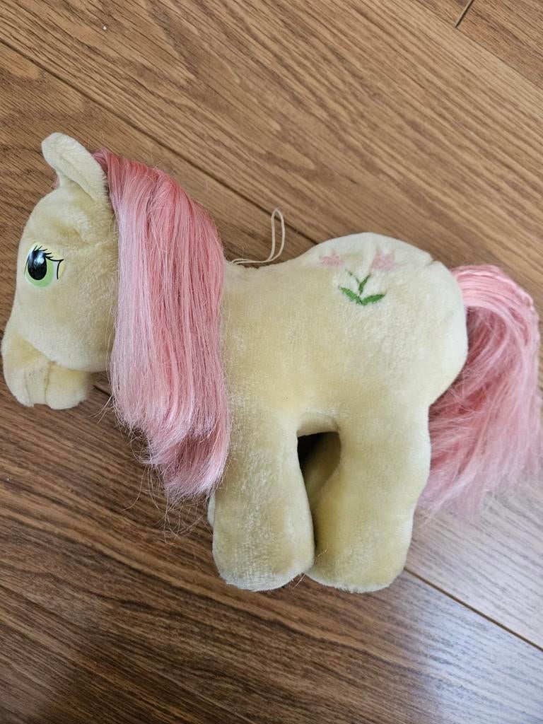 Vintage pluche My little pony Posey (ca. 1986)!, Kinderen en Baby's, Speelgoed | My Little Pony, Ophalen of Verzenden, Gebruikt