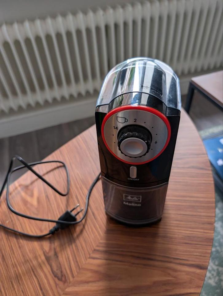 Melitta koffiemolen, Witgoed en Apparatuur, Koffiezetapparaten, Gebruikt, Gemalen koffie, Koffiemachine, Ophalen