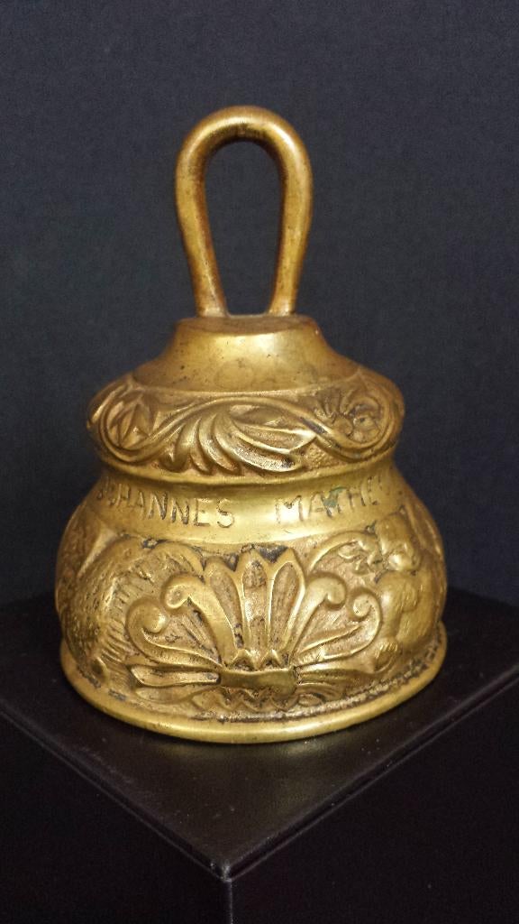 Oude APOSTEL Bel <> MISDIENAAR Bel <> KOPER 10x7 cm., Ophalen of Verzenden