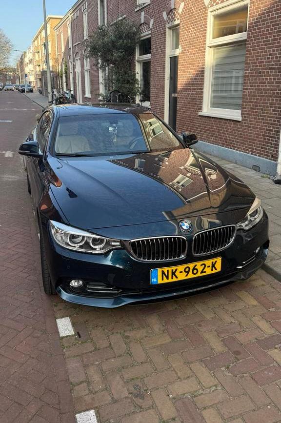 BMW 4-Serie 2.0 430I Gran Coupe Xdrive AUT 2017 Blauw, Achterwielaandrijving, Beige, Blauw, Particulier