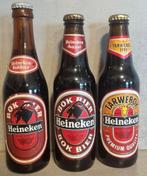 3x Heineken Bokbier:
1) '74-'84, 2) '92,
3) tarwebok '95, Ophalen of Verzenden, Gebruikt, Flesje(s), Heineken