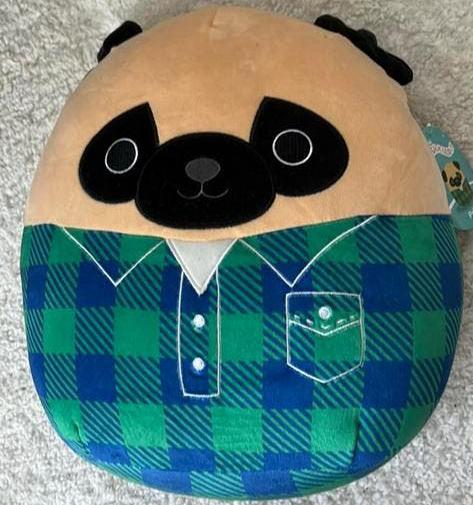 Nieuw! Squishmallows prince knuffel groot, mopshond, Ophalen, Zo goed als nieuw, Overige typen