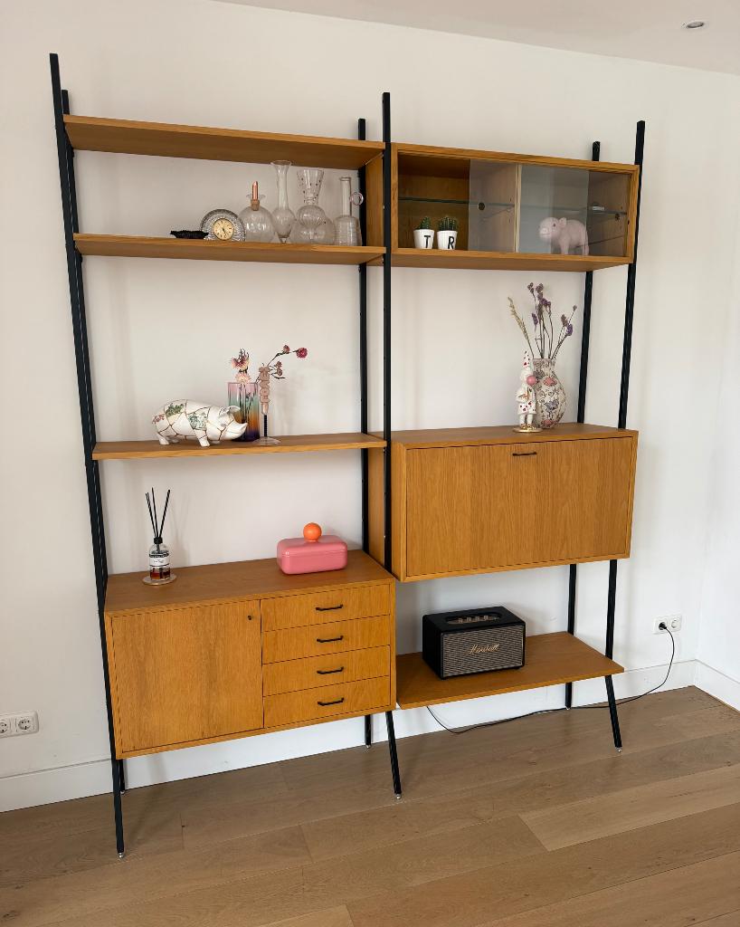 Vintage kast, Huis en Inrichting, Kasten | Dressoirs, Ophalen, 150 tot 200 cm, Vintage, Zo goed als nieuw