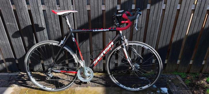 Sensa Umbria racefiets 58 cm Shimano Tiagra -105 derailleur, Fietsen en Brommers, Fietsen | Racefietsen, Gebruikt, Overige merken