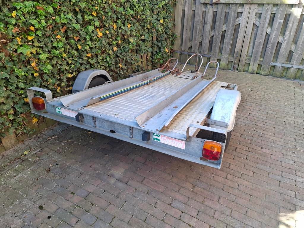 Aanhanger voor (cross) motoren, scooters., Ophalen