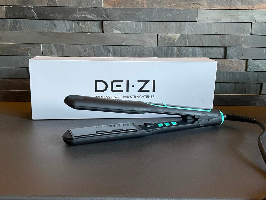 Nieuwe DEi-ZI Stijltang - Professionele Haar Straightener, Ophalen of Verzenden, Nieuw, Haarverzorging