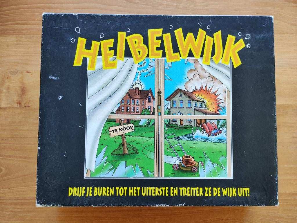 Heibelwijk - bordspel, Een of twee spelers, Ophalen of Verzenden, Gebruikt, CorToys