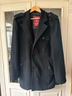 Jack & Jones heren winterjas - XL - Donkerblauw, Ophalen of Verzenden, Zo goed als nieuw, Maat 56/58 (XL), Blauw