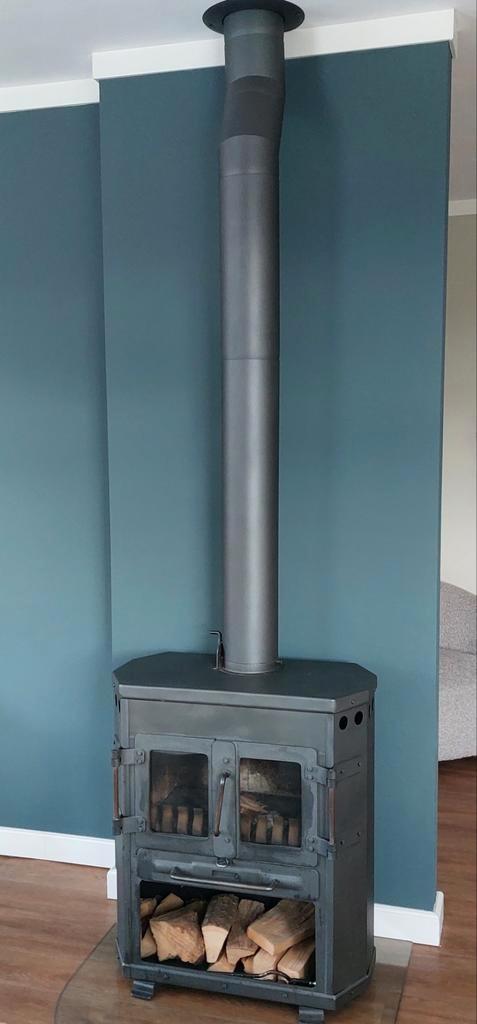 Houtkachel, Huis en Inrichting, Kachels, Gebruikt, Houtkachel, Hout, Ophalen