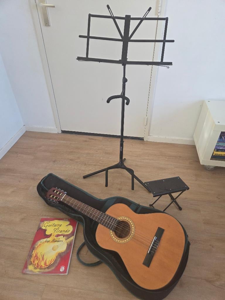 Gitaar, Ophalen, Gebruikt, Klassieke of Spaanse gitaar, Met koffer