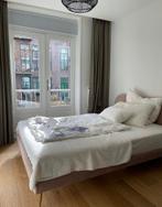 Mooi 2 persoons velvet rose bed 140x200, Ophalen, Overige kleuren, Tweepersoons, 140 cm