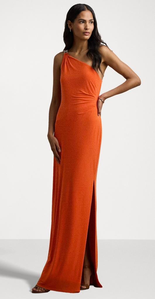 RALPH LAUREN JURK MAAT 40, Overige typen, Maat 42/44 (L), Oranje, Ophalen of Verzenden