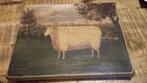 Oud prentje Schaap, Antiek en Kunst, Kunst | Schilderijen | Klassiek, Ophalen of Verzenden