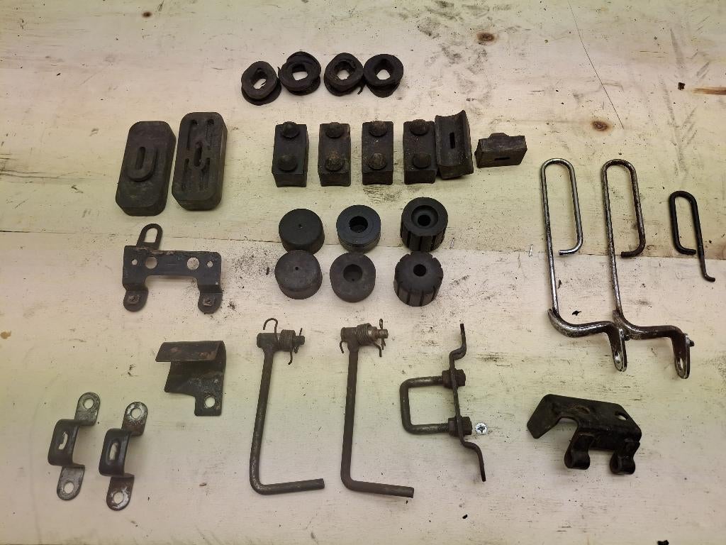 Kawasaki z1300 rubbers+beugels (z 1300 zn zn1300 zg zg1300), Ophalen, Gebruikt, ., .