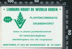 Sticker: Plantencombinatie Grubbenvorst (3), Ophalen of Verzenden, Zo goed als nieuw, Bedrijf of Vereniging