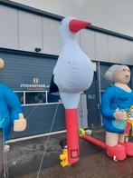 Te huur: geboorte ooievaar, opblaasbare Abraham en Sarah, Ophalen of Verzenden, Gebruikt, Geboorte of Huwelijk